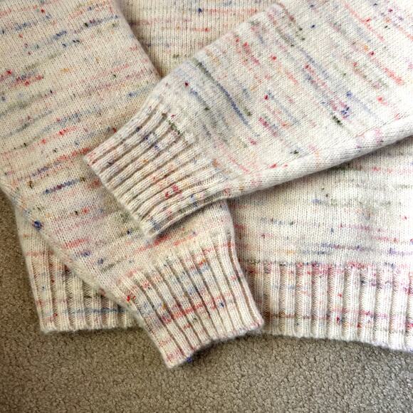 Citizens of Humanity Claudia Turtleneck Puff Sleeve Alpaca Wool Sweater Size XL - Picture 10 of 15